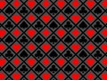 Casino pattern red and black card suits poker vector design2 Royalty Free Stock Photo